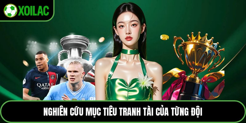 Nghiên cứu mục tiêu tranh tài của từng đội